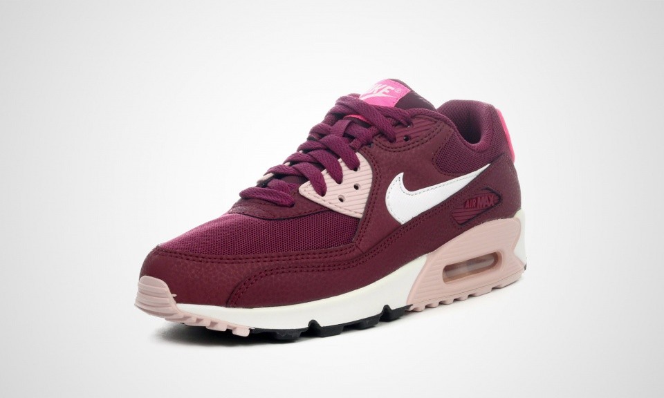 nike air max 90 essential femme rose, ... Nike Air Max 90 Essential Chaussures Pour Femme Méchant/Blanc-Champagne Rouge/Rose ...